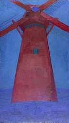 Mulino rosso di Mondriaan